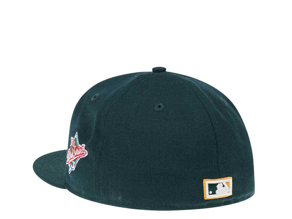 New Era Oakland Athletics World Series 1990 Dark Green Edition 59Fifty Fitted Cap