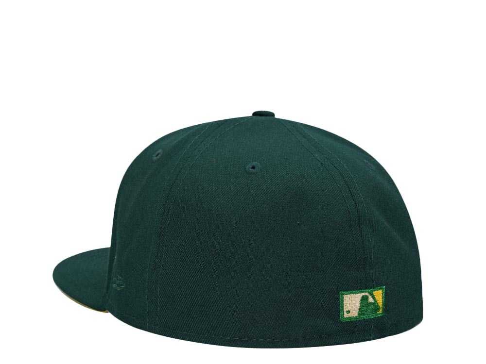 New Era Chicago Cubs 100th Years Wrigley Field Dark Green Citrus Edition 59Fifty Fitted Cap