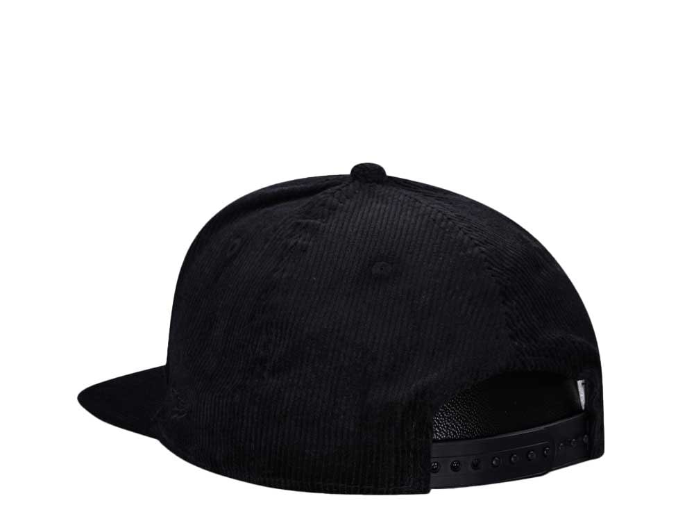 New Era New York Mets Cord Black Golfer Snapback Cap