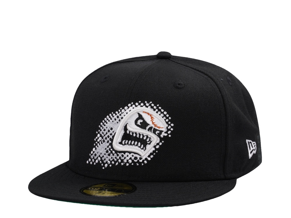 New Era Casper Ghosts Wool Black Throwback Edition 59Fifty Fitted Cap