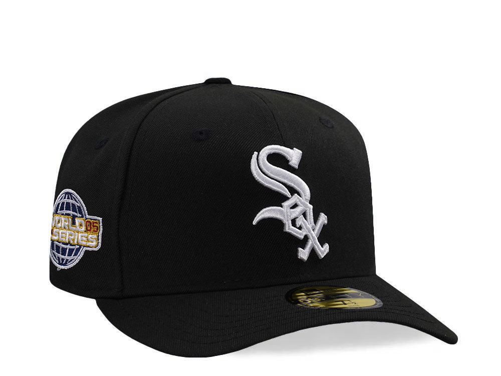 New Era Chicago White Sox World Series 2005 Black Prime Edition 59Fifty Pre Curved Fitted Cap