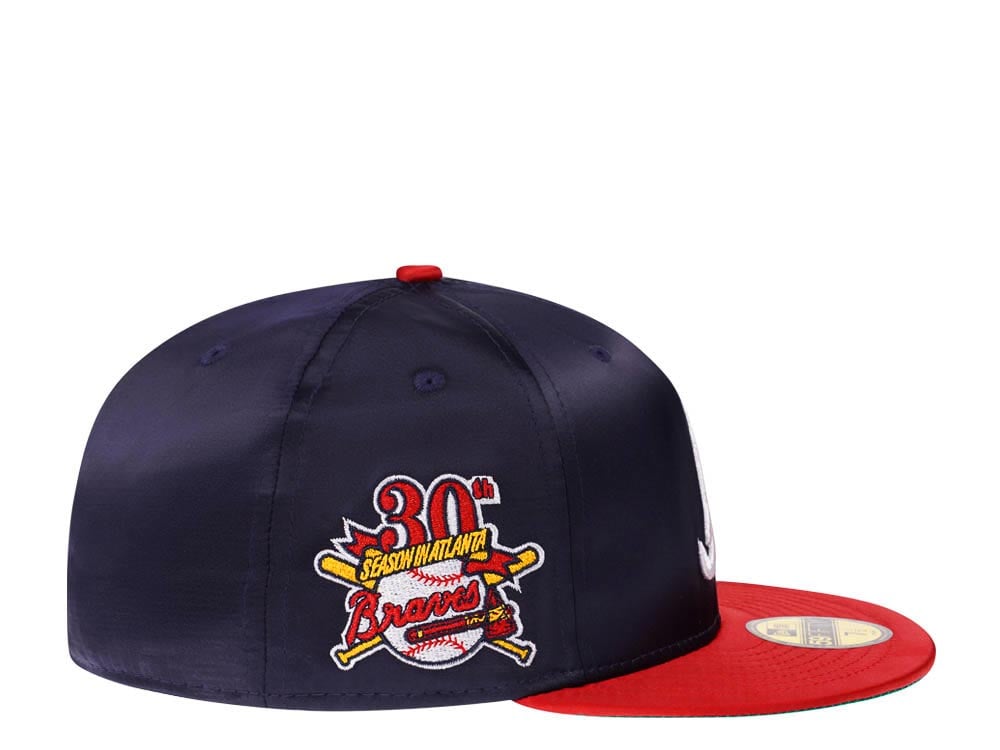 New Era Atlanta Braves 30th Anniversary Satin Elite Edition 59Fifty Fitted Cap