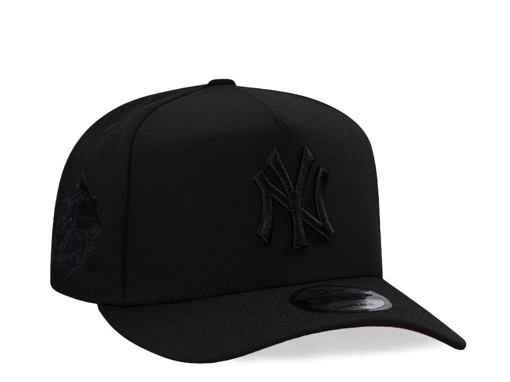 New Era New York Yankees World Series 1999 Blackout Red Prime Edition 9Fifty A Frame Snapback Cap