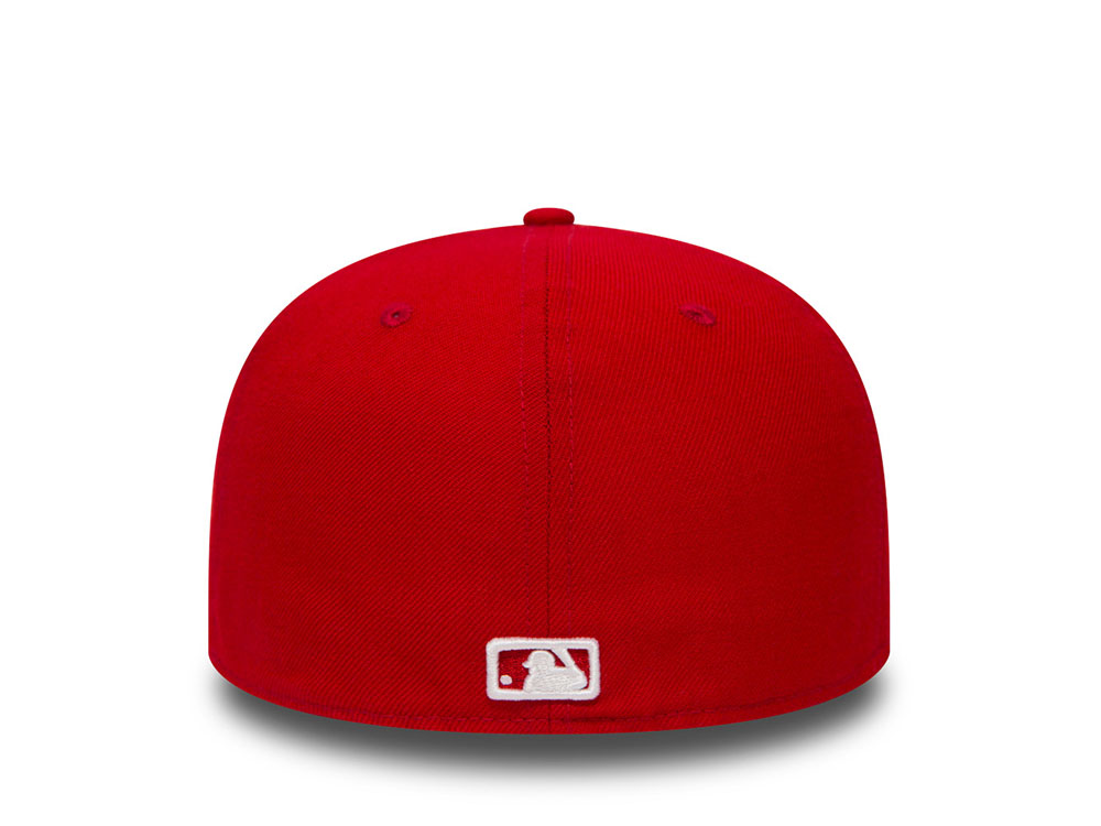 New Era Los Angeles Dodgers Red 59Fifty Fitted Cap - Image 7