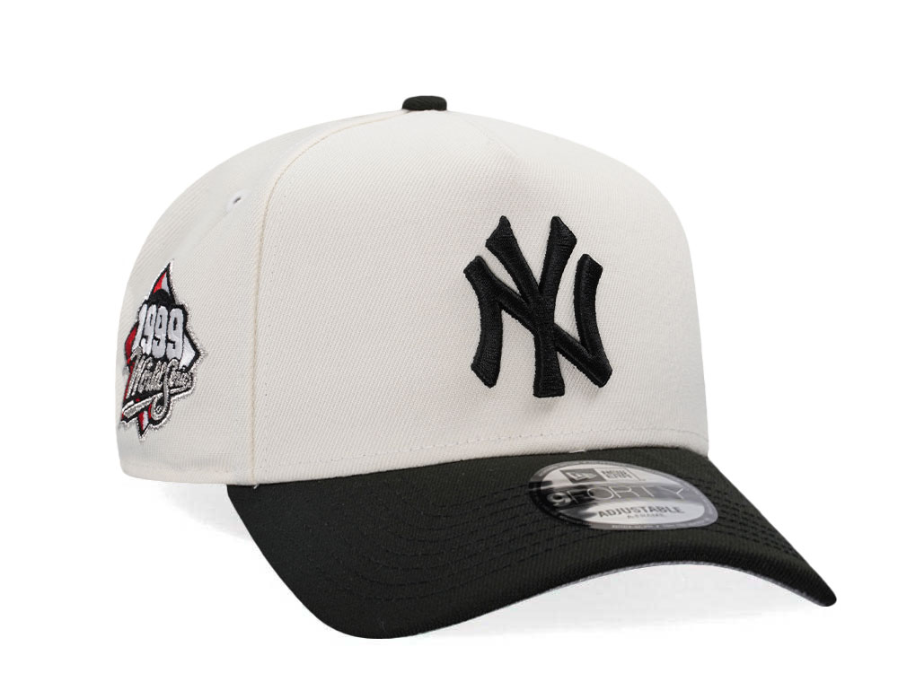 New Era New York Yankees World Series 1999 Chrome Classic Two Tone Edition 9Forty A Frame Snapback Cap