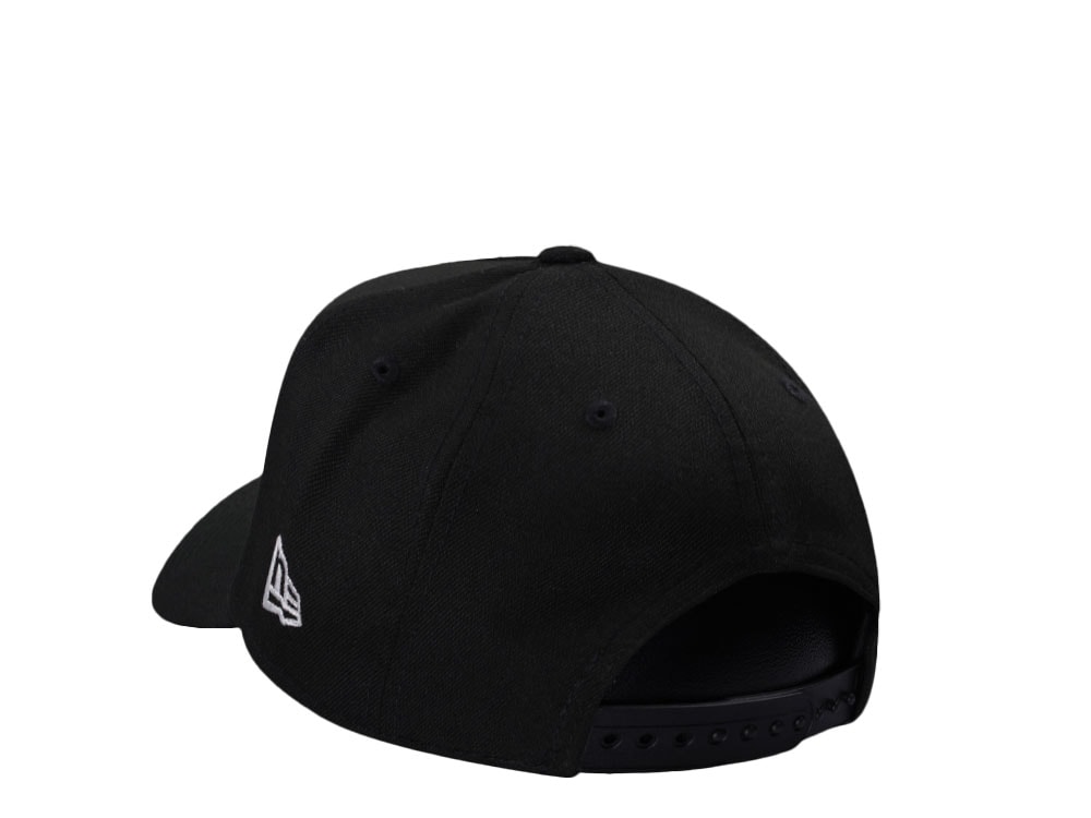 New Era Philadelphia 76ers Black Prime Edition 9Forty A Frame Snapback Cap
